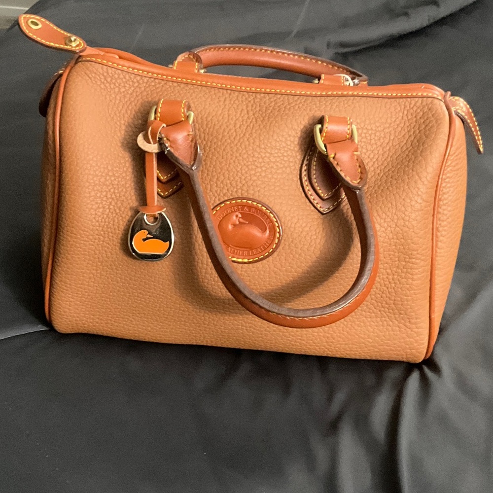 Dooney & Bourke Brown Leather Satchel